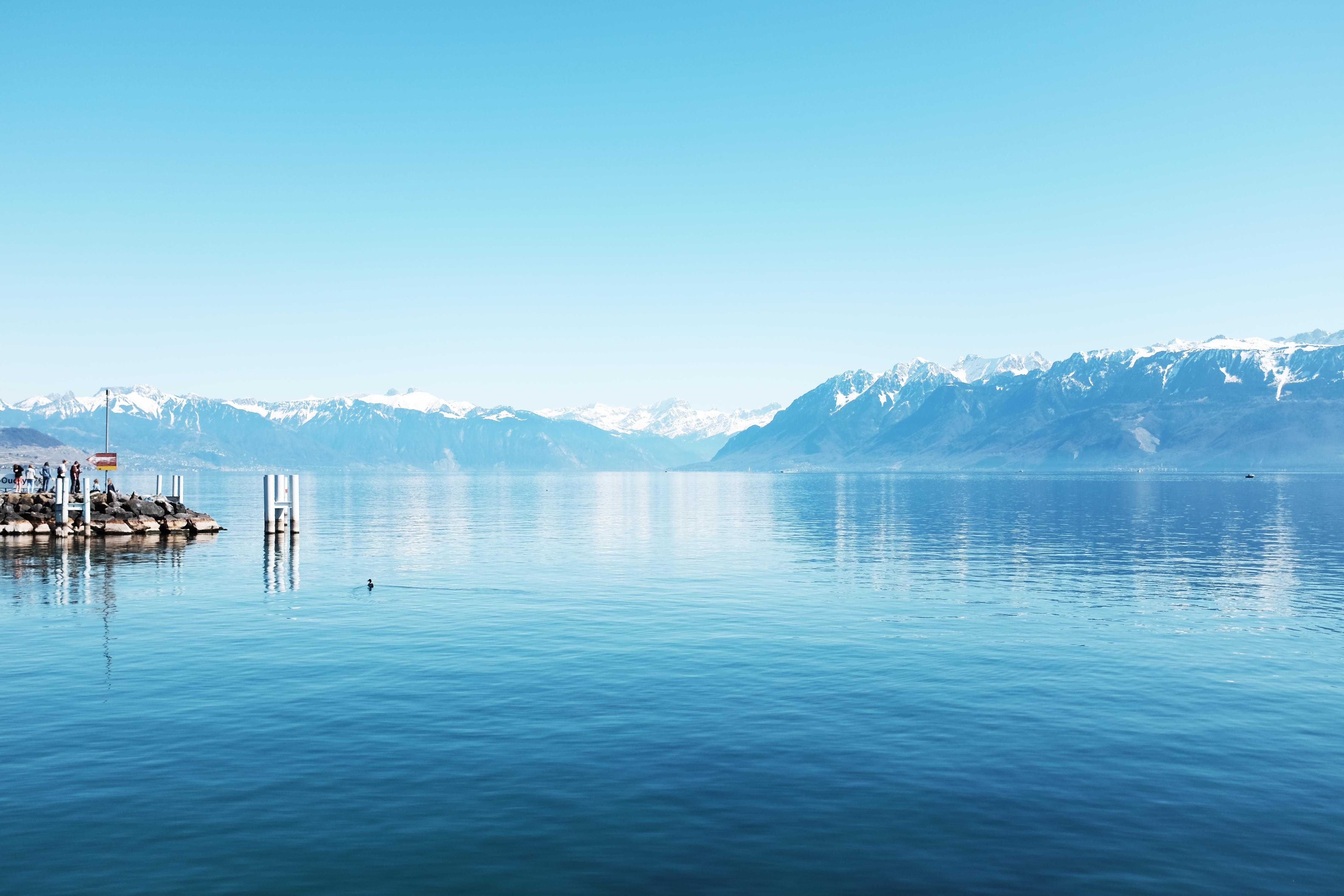 Lake Geneva, Lausanne, Switzerland